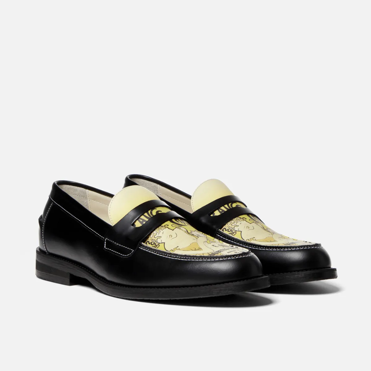 Wilde Champagne Penny Loafer - Men's sold by Duke + Dexter product image thumbnail 3