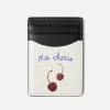 Dean Cherry Card Holder sold by Duke + Dexter