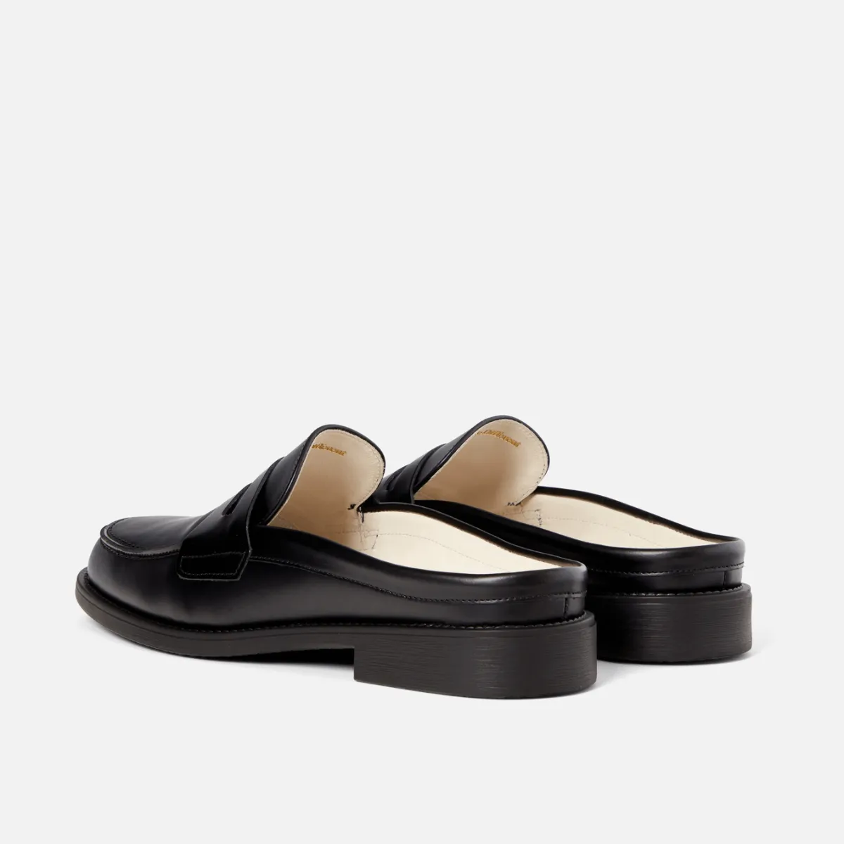 Wilde Black Mule Loafer - Men's sold by Duke + Dexter product image thumbnail 5