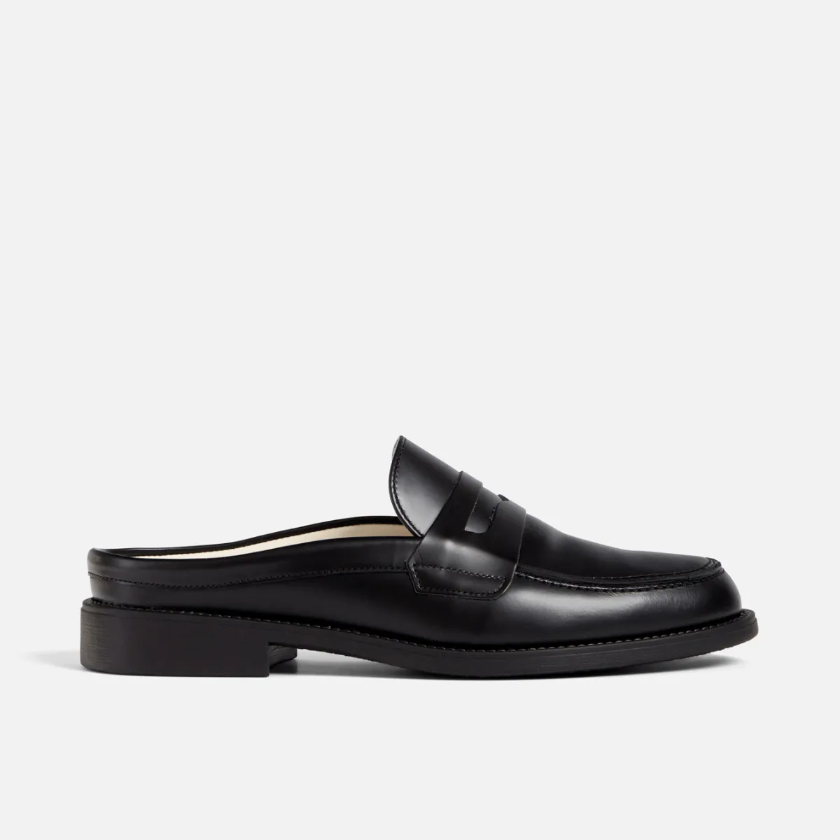 Wilde Black Mule Loafer - Men's sold by Duke + Dexter