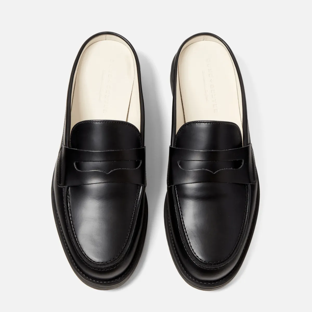 Wilde Black Mule Loafer - Men's sold by Duke + Dexter product image thumbnail 4