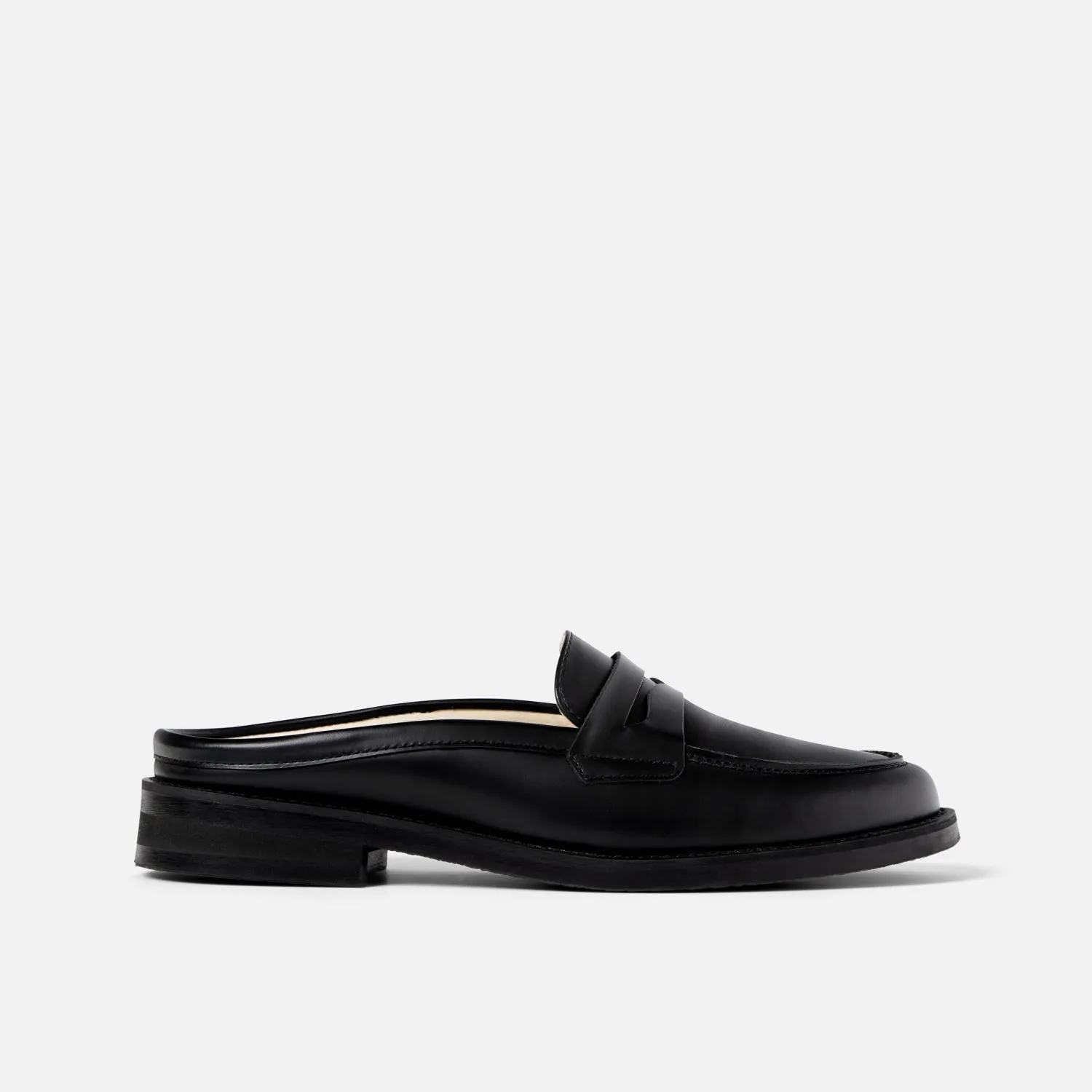 Wilde Black Mule Loafer - Women's sold by Duke + Dexter