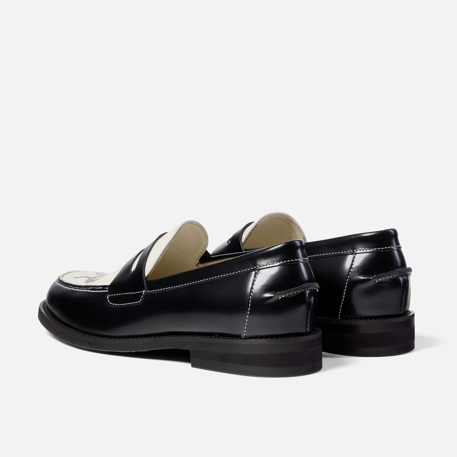 Wilde Snake Penny Loafer - Men's sold by Duke + Dexter product image thumbnail 5