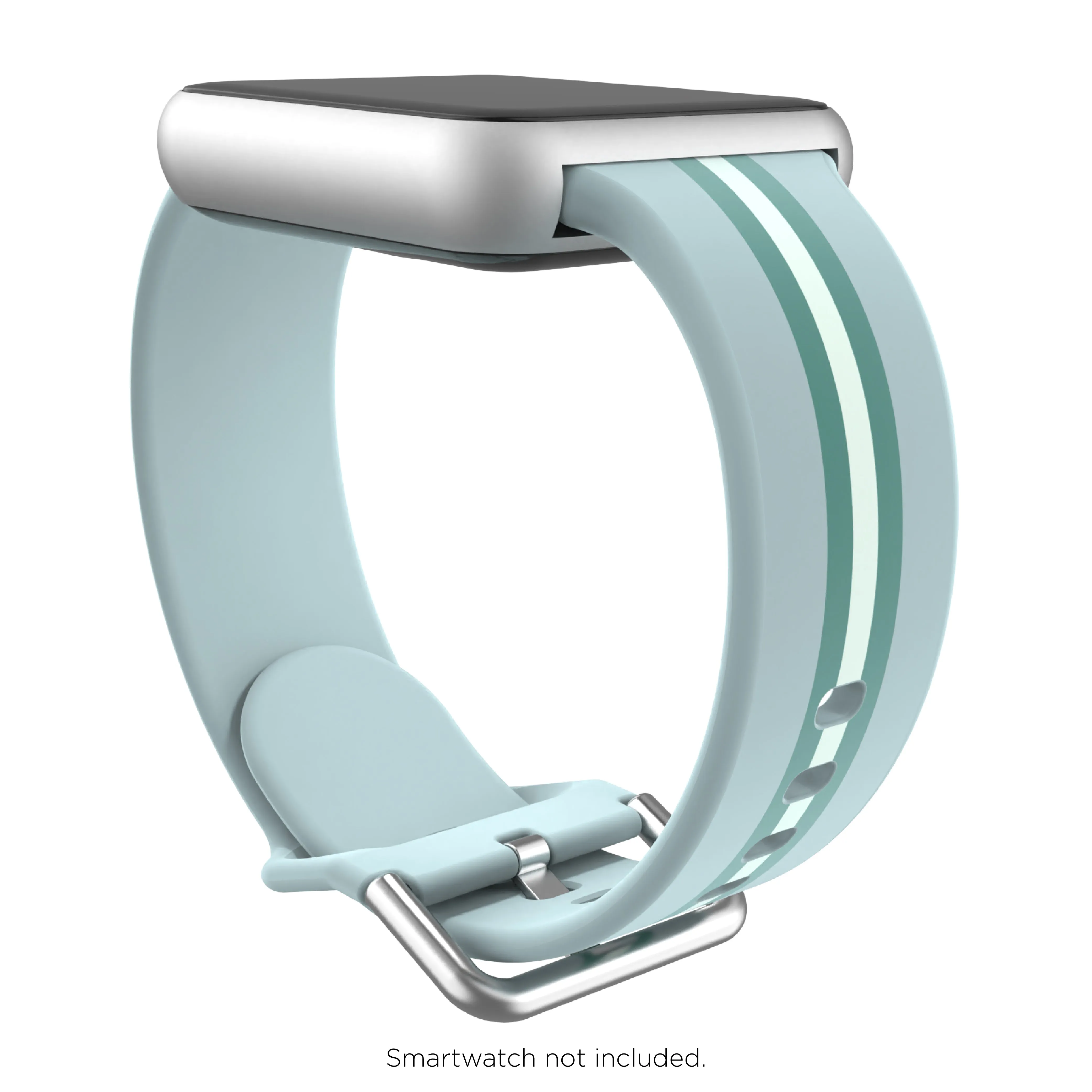 iTouch Air 4 | Jillian Michaels Edition Extra Band: Mint/Silver Silicone sold by iTouch Wearables product image thumbnail 2