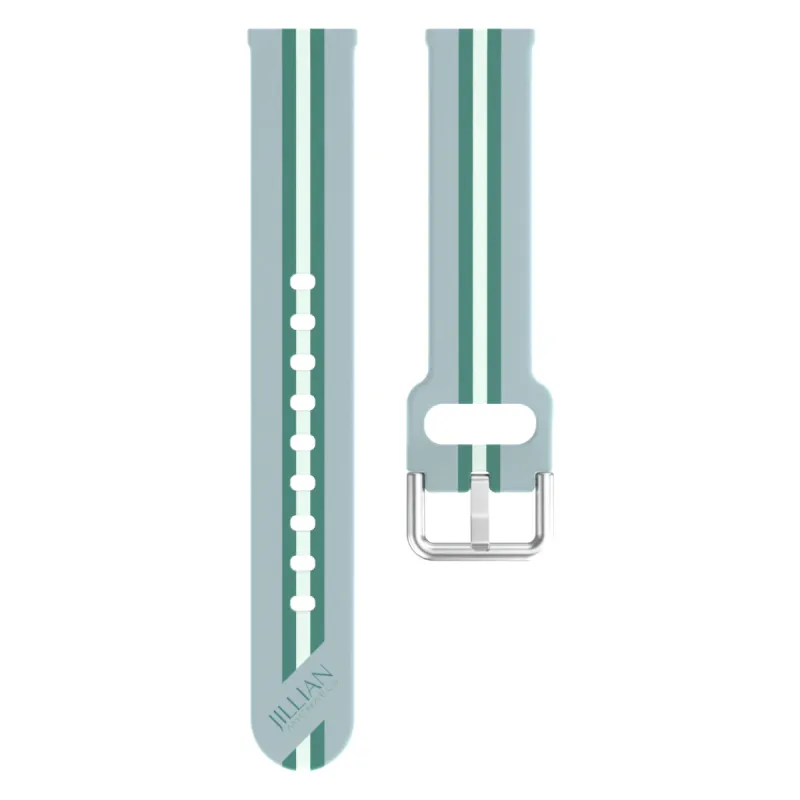 iTouch Air 4 | Jillian Michaels Edition Extra Band: Mint/Silver Silicone sold by iTouch Wearables