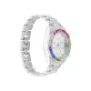 Ed Hardy Ladies Silver/Silver Plain Watch Analog sold by iTouch Wearables