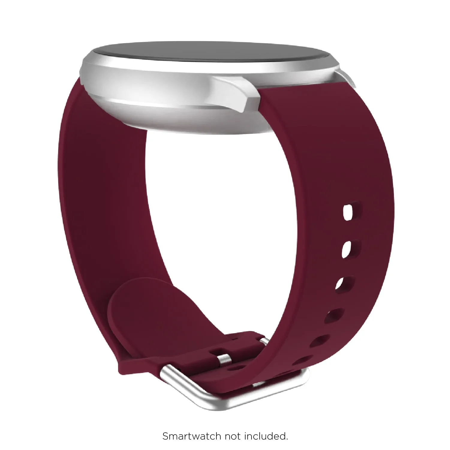 iTouch Air 3 40mm, Sport 3 & Sport Extra Interchangeable Strap: Merlot SIlicone sold by iTouch Wearables product image thumbnail 2