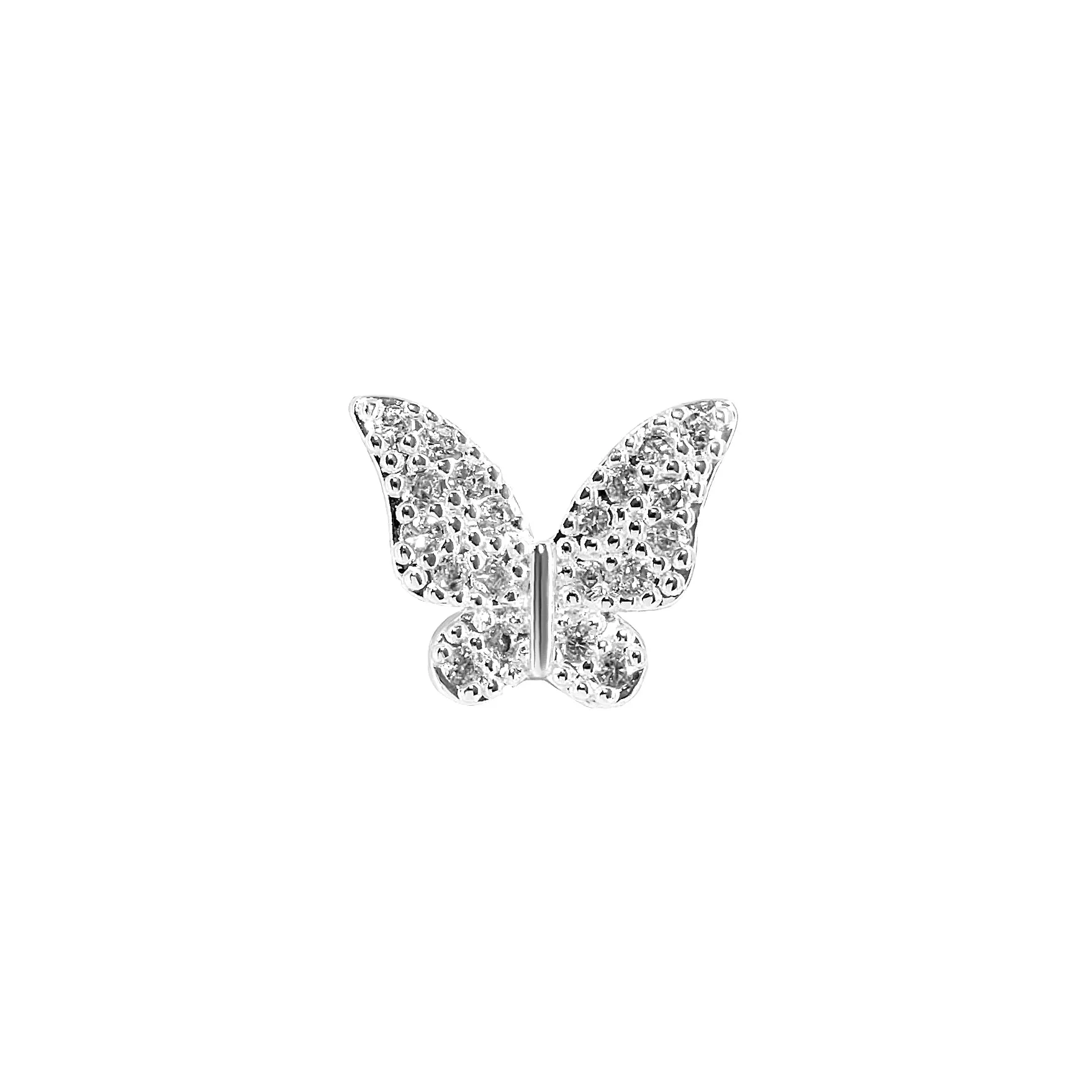 Danecraft Cubic Zirconia Butterfly Pendant Necklace & Earrings Set sold by iTouch Wearables product image thumbnail 4