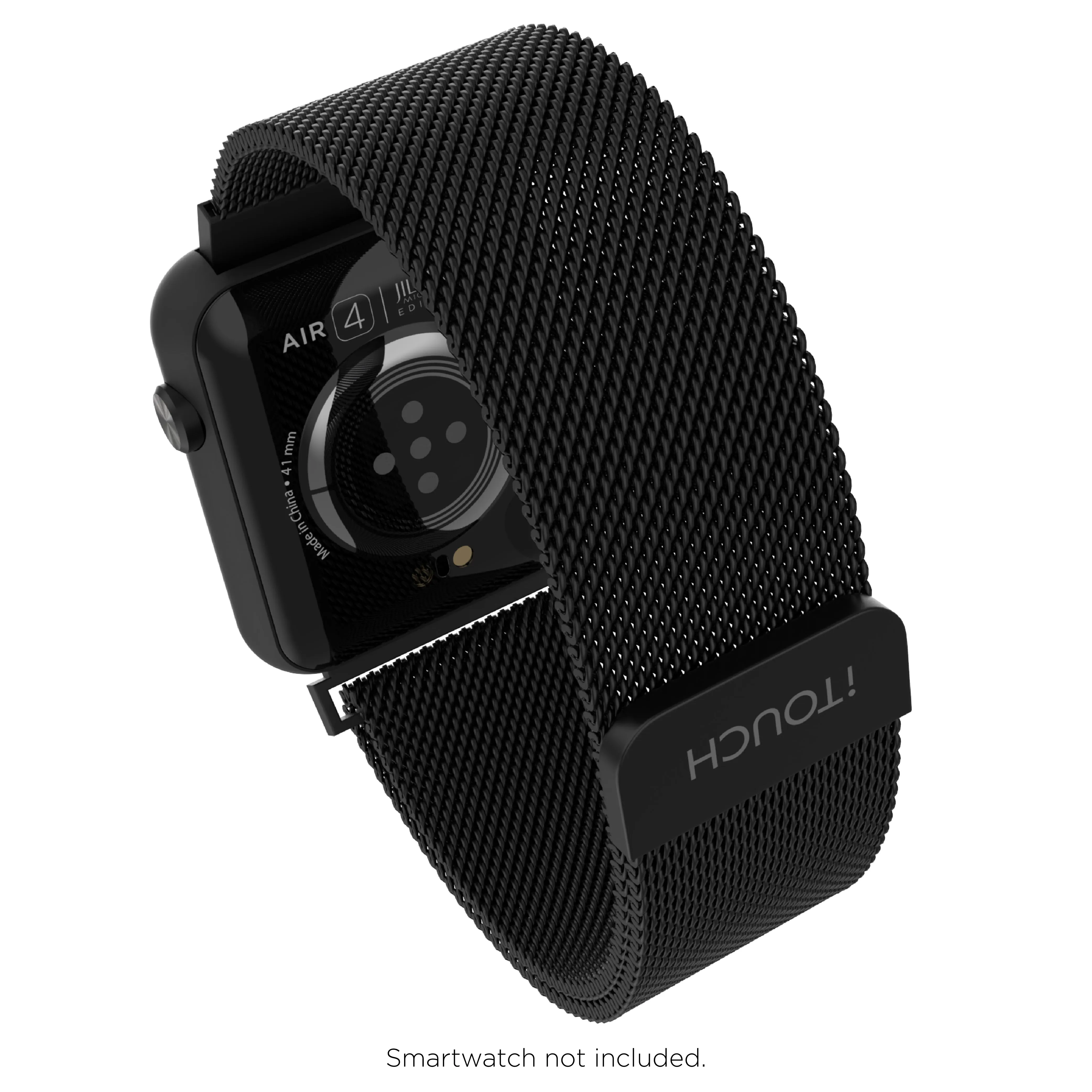 iTouch Air 4 | Jillian Michaels Edition Extra Band: Black Mesh sold by iTouch Wearables product image thumbnail 4