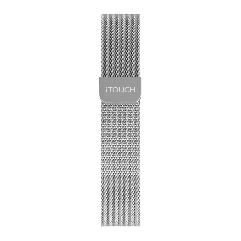 iTouch Air 4 | Jillian Michaels Edition Extra Band: Silver Mesh sold by iTouch Wearables