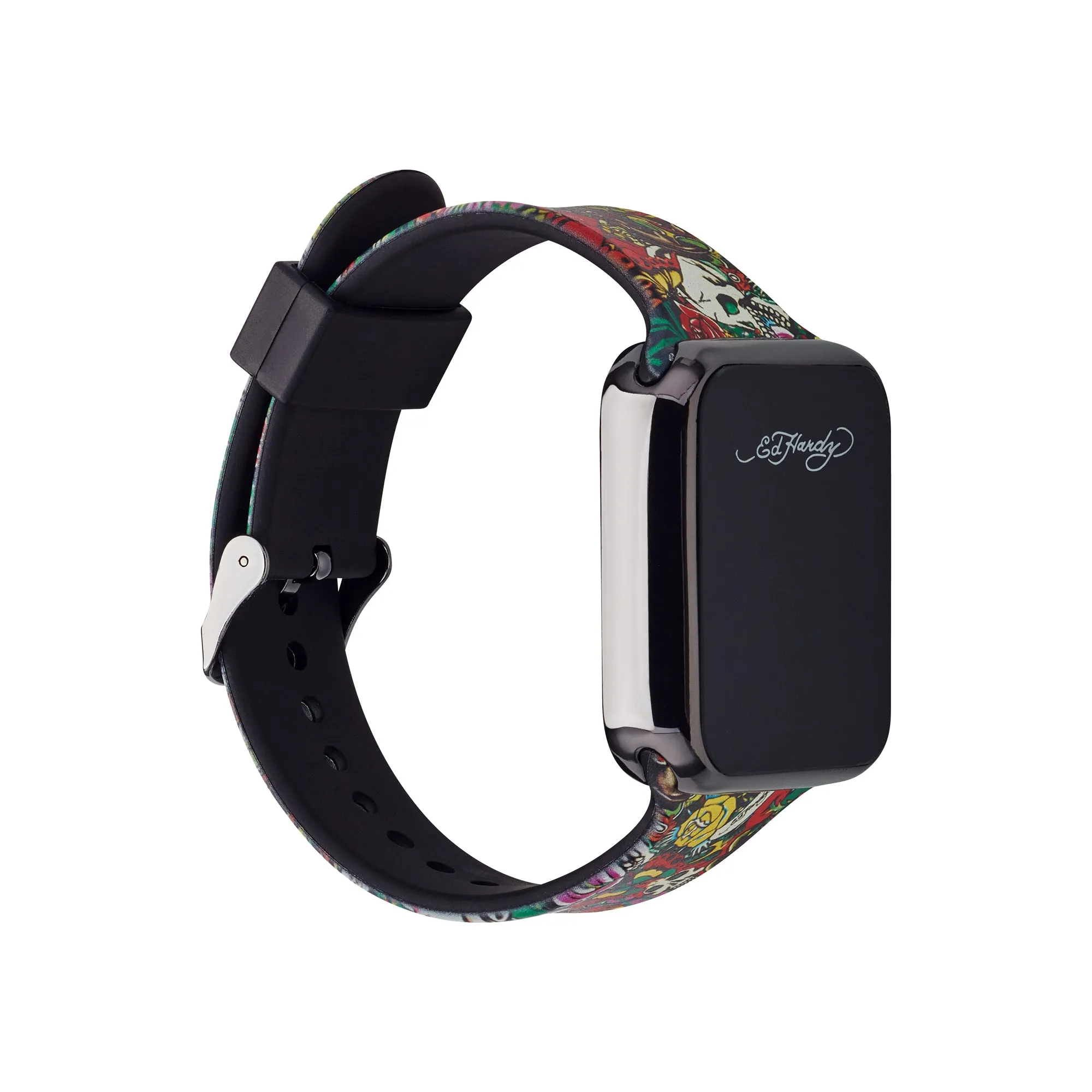 Ed Hardy Men's Multicolor Silicone Strap Watch 45mm sold by iTouch Wearables product image thumbnail 2