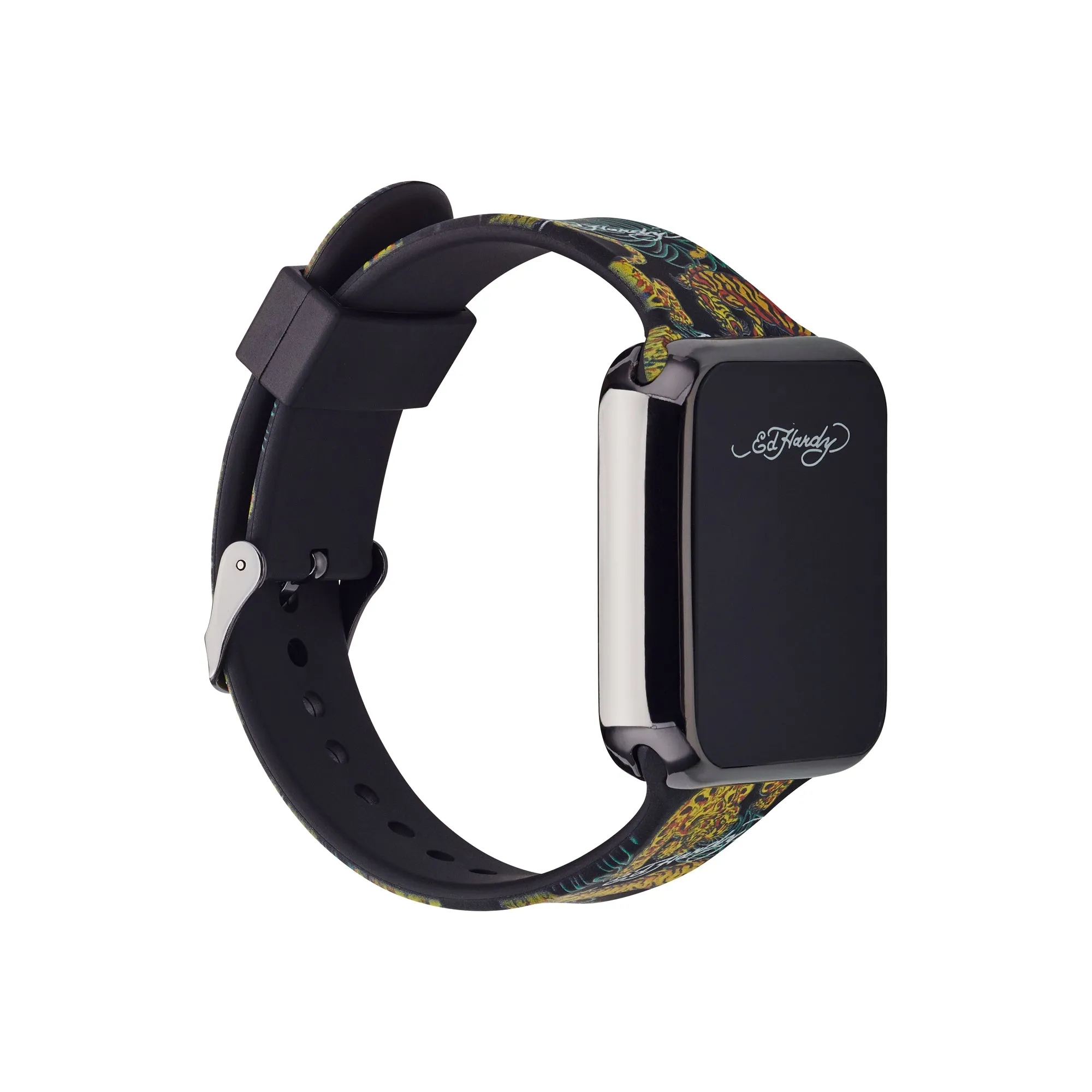 Ed Hardy Men's Multicolor Silicone Strap Watch 45mm sold by iTouch Wearables product image thumbnail 2