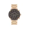 Ed Hardy Men's Brushed Gold Metal Bracelet Watch 46mm sold by iTouch Wearables