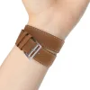 iTouch Air 4 | Jillian Michaels Edition Extra Band: Brown Leather/Silver sold by iTouch Wearables