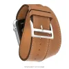 iTouch Air 4 | Jillian Michaels Edition Extra Band: Brown Leather/Silver sold by iTouch Wearables