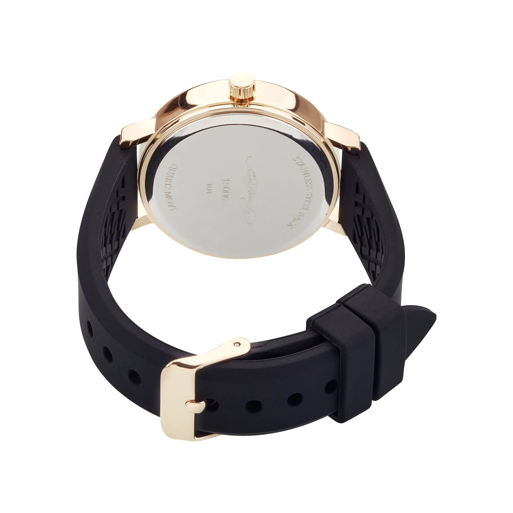 Ed Hardy Ladies Rubber Mul(Print)/Black Plain Analog Watch sold by iTouch Wearables product image thumbnail 3