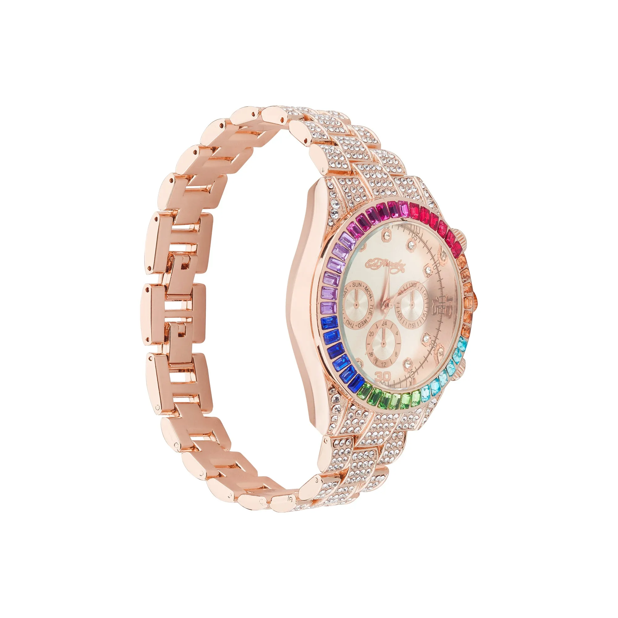 Ed Hardy Ladies Metal Roseg/Rosegold Plain Analog Watch sold by iTouch Wearables product image thumbnail 2