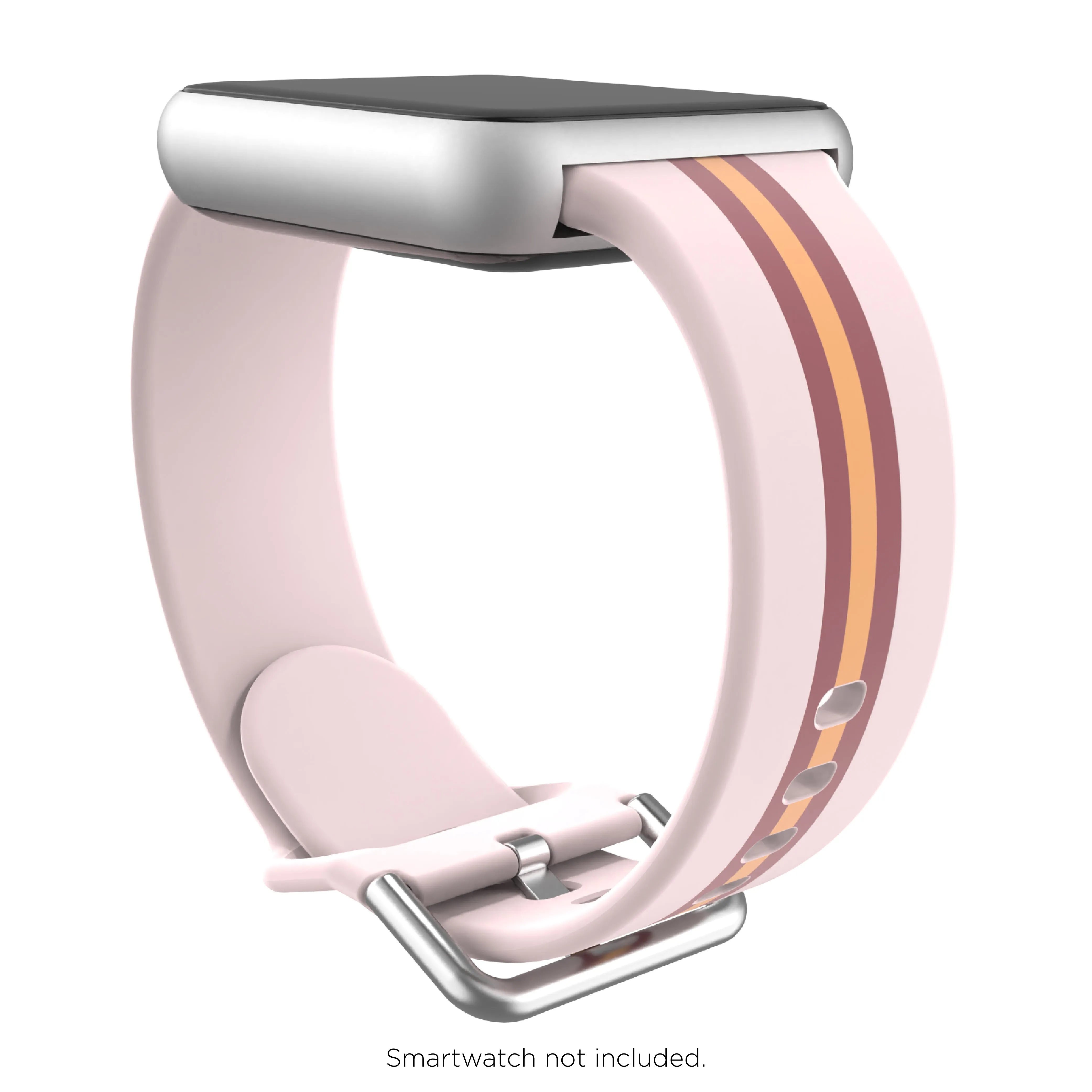 iTouch Air 4 | Jillian Michaels Edition Extra Band: Blush/Silver Silicone sold by iTouch Wearables product image thumbnail 2