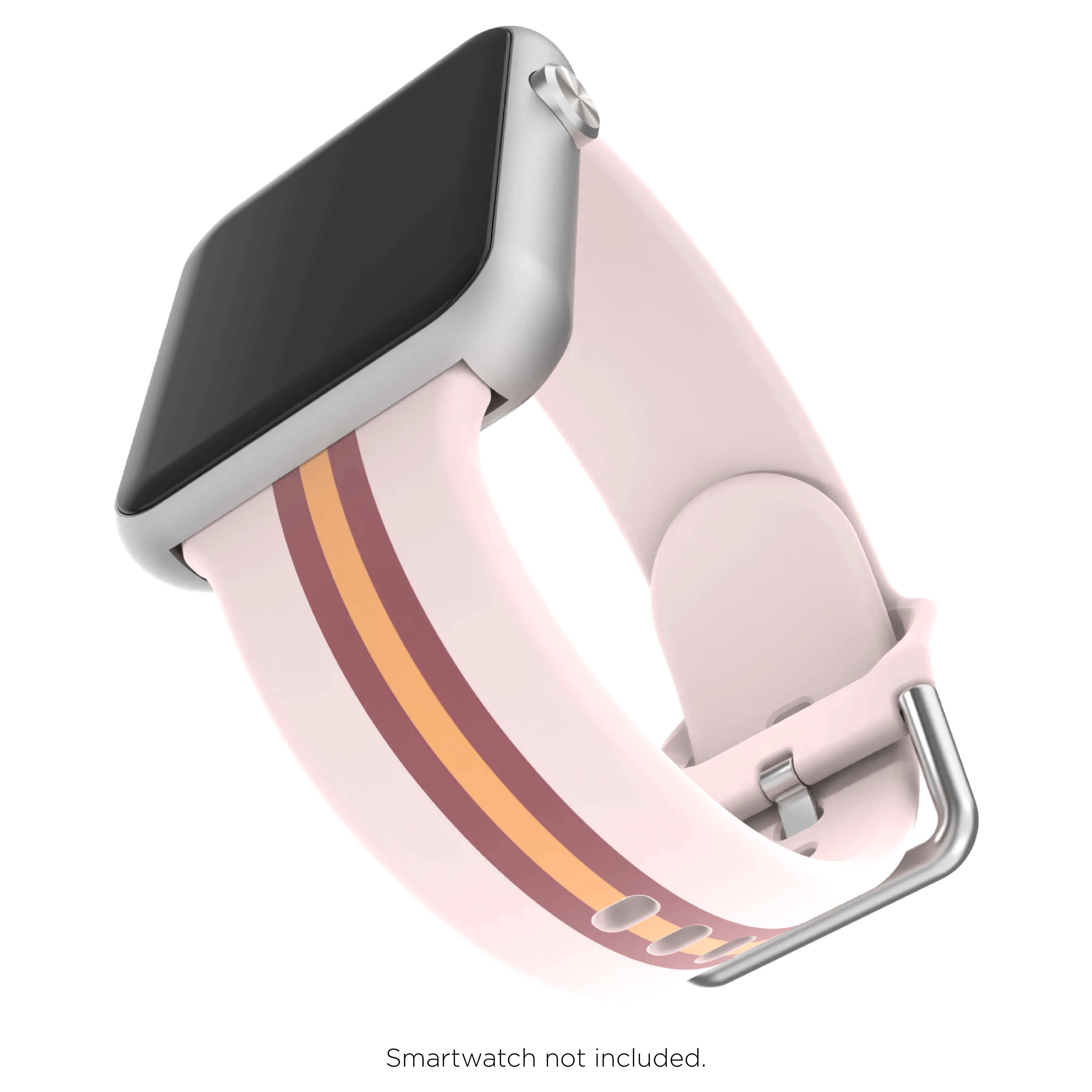 iTouch Air 4 | Jillian Michaels Edition Extra Band: Blush/Silver Silicone sold by iTouch Wearables product image thumbnail 3