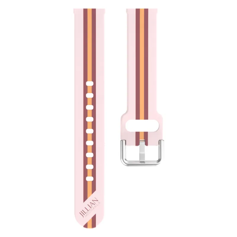 iTouch Air 4 | Jillian Michaels Edition Extra Band: Blush/Silver Silicone sold by iTouch Wearables