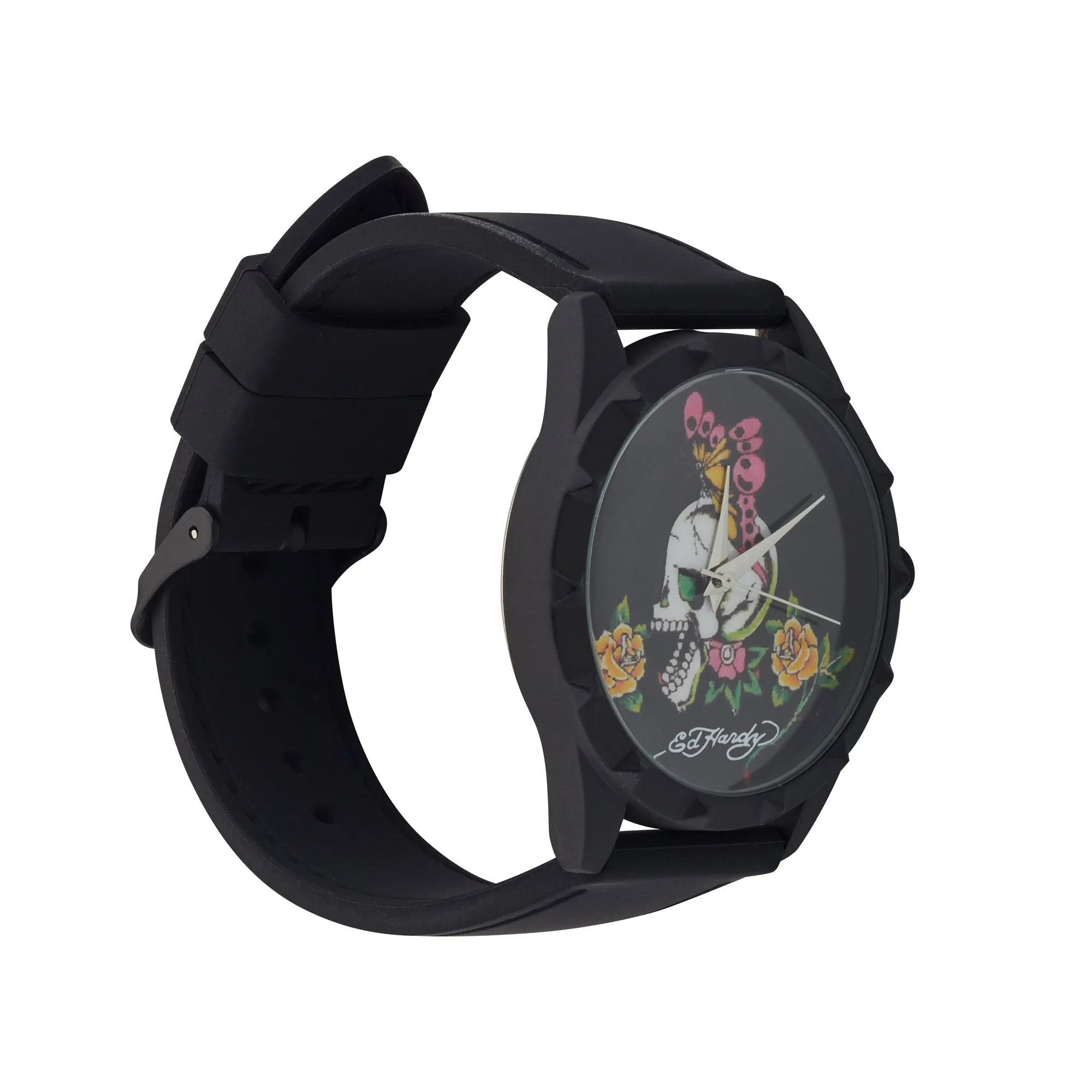 Ed Hardy Ladies Black/Black Plain Watch Analog sold by iTouch Wearables product image thumbnail 2