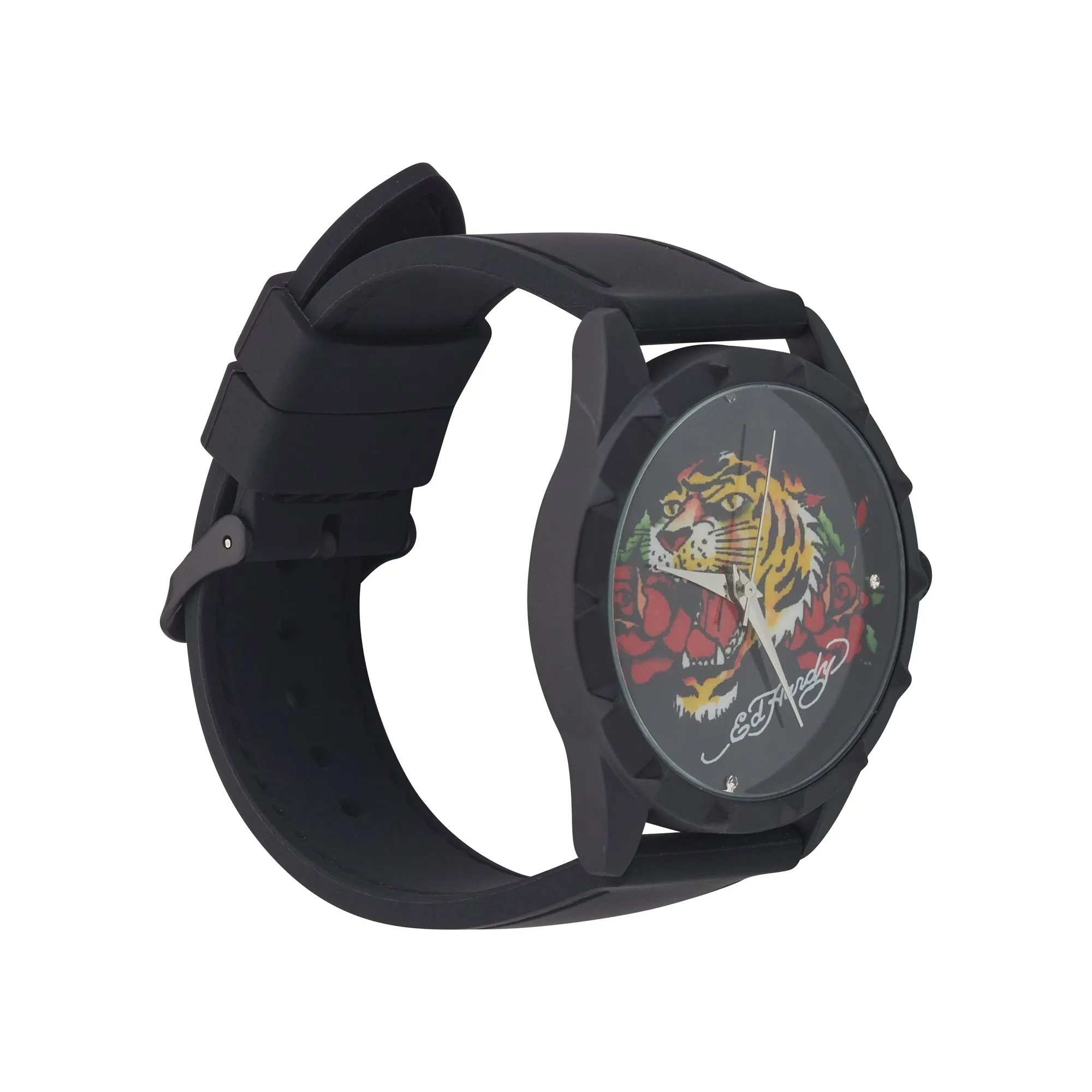 Ed Hardy Ladies Black/Black Plain Watch Analog sold by iTouch Wearables product image thumbnail 2