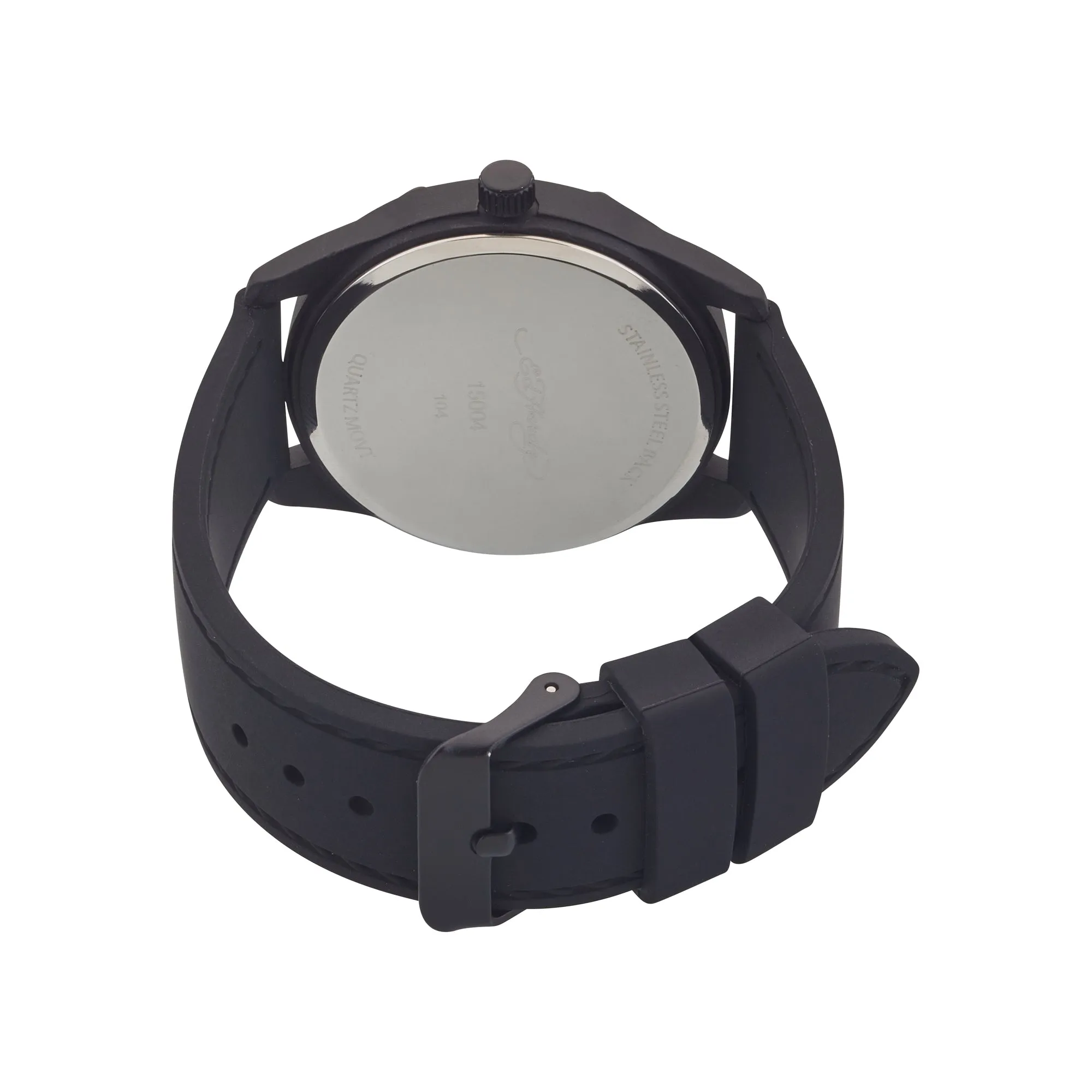 Ed Hardy Ladies Black/Black Plain Watch Analog sold by iTouch Wearables product image thumbnail 3