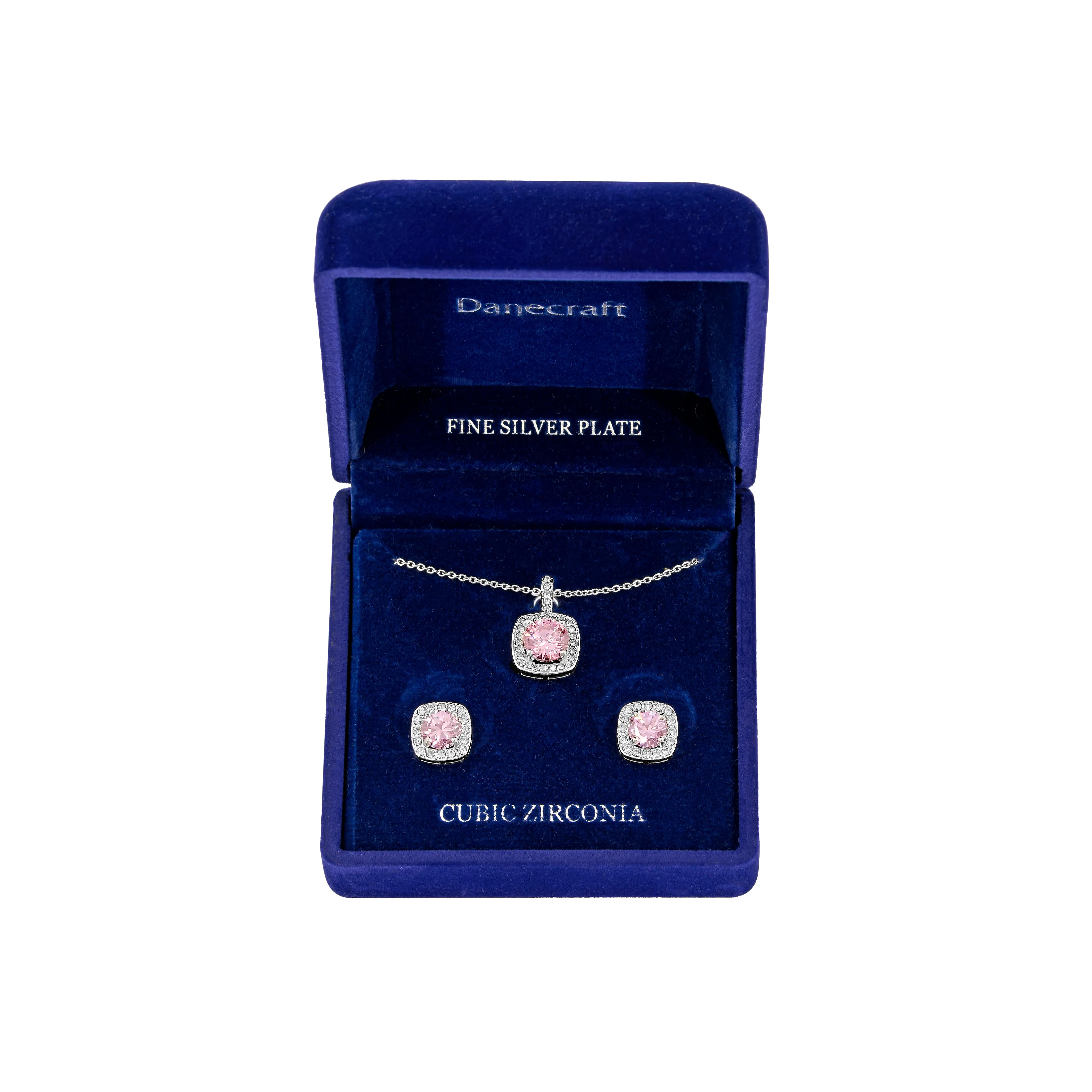 Silver Plate Danecraft Jewelry ITouch Wearables Danecraft Cubic