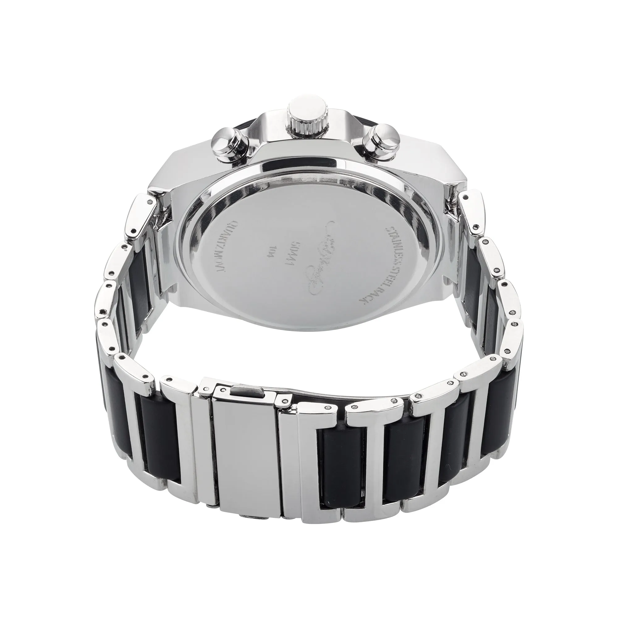 Ed Hardy Men's Brushed Silver Metal Bracelet Watch 52mm sold by iTouch Wearables product image thumbnail 3