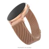 iTouch Air 3 40mm/Sport 3/Sport 4 Extra Interchangeable Strap: Rose Gold Mesh sold by iTouch Wearables