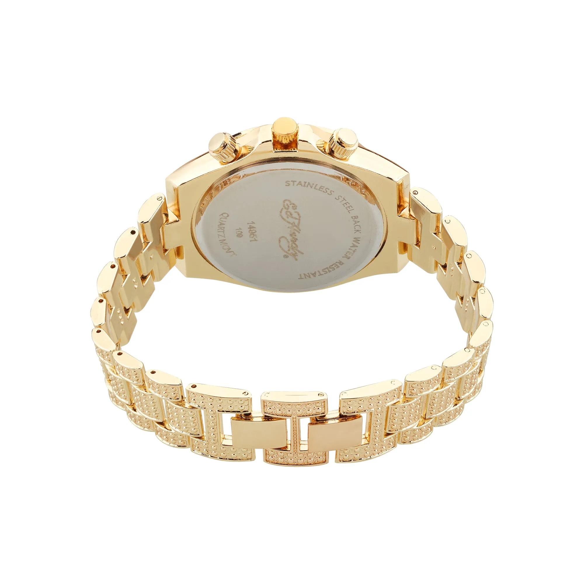 Ed Hardy Ladies Black/Gold Plain Watch Analog sold by iTouch Wearables product image thumbnail 3