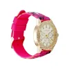 Ed Hardy Ladies Rubber Silv/Multi(Print) Plain Analog Watch sold by iTouch Wearables