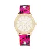 Ed Hardy Ladies Rubber Silv/Multi(Print) Plain Analog Watch sold by iTouch Wearables