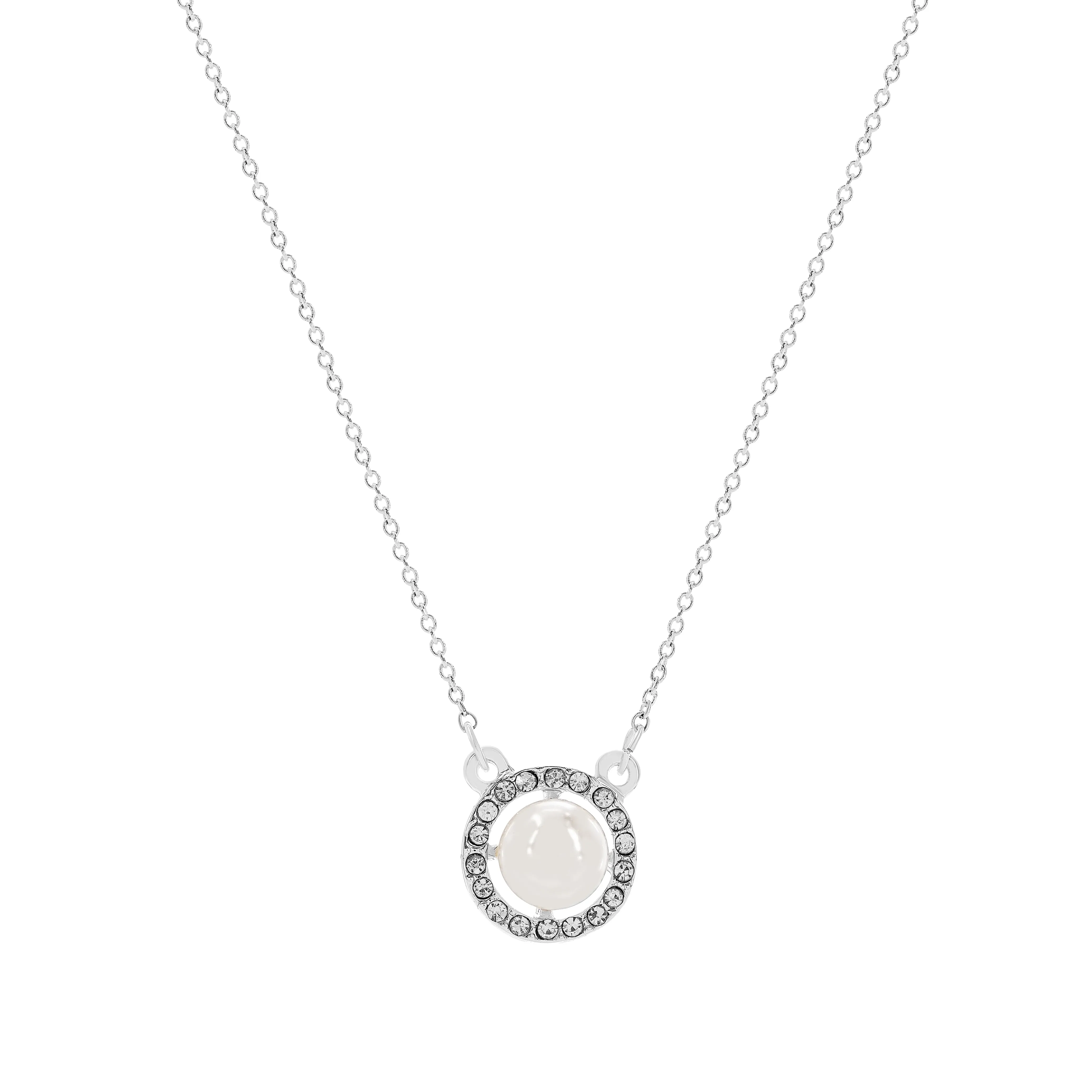 Danecraft Imitation Pearl Pendant Necklace & Earrings Set sold by iTouch Wearables product image thumbnail 5