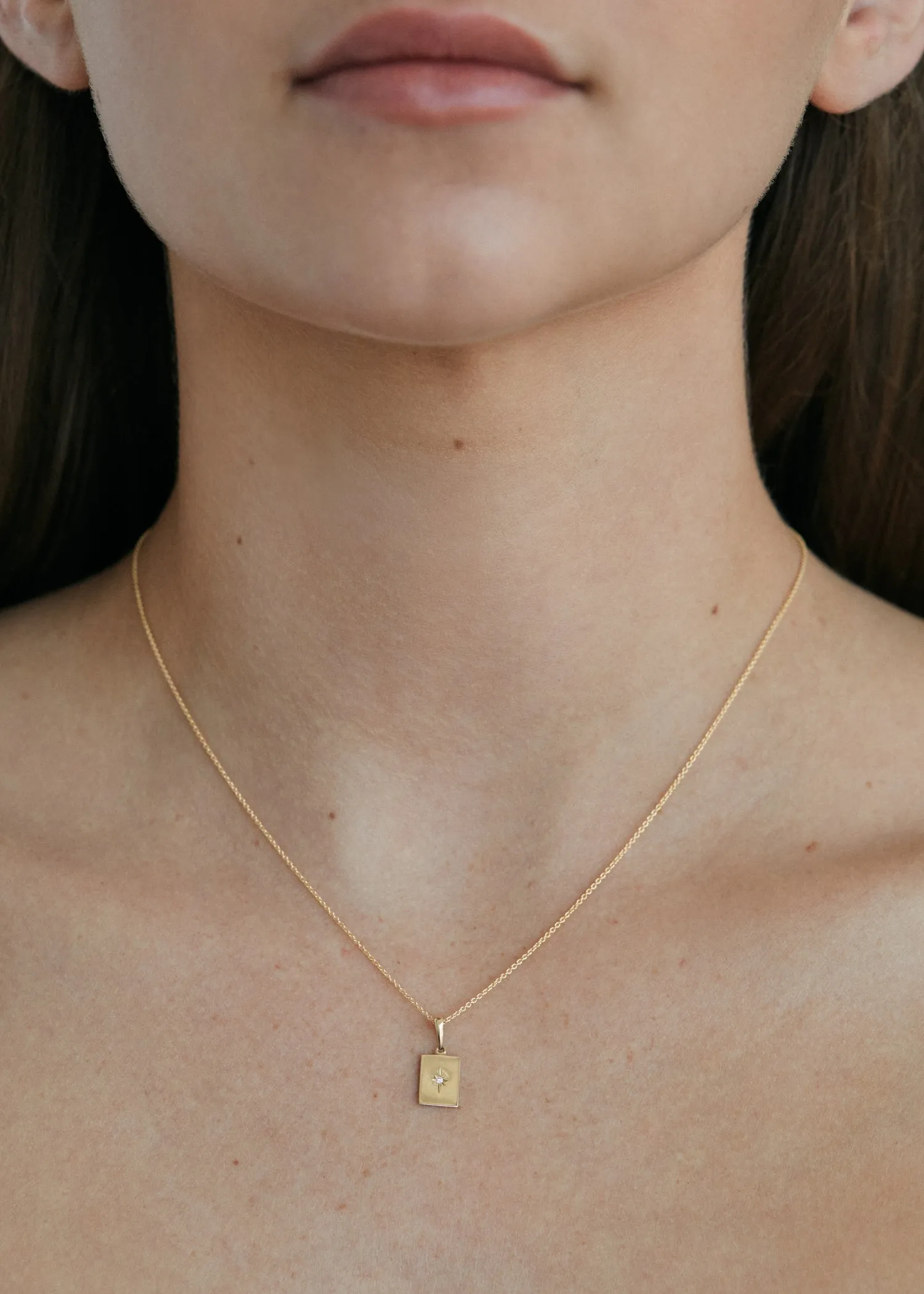 Petite North Star Diamond Pendant sold by Kinn product image thumbnail 2