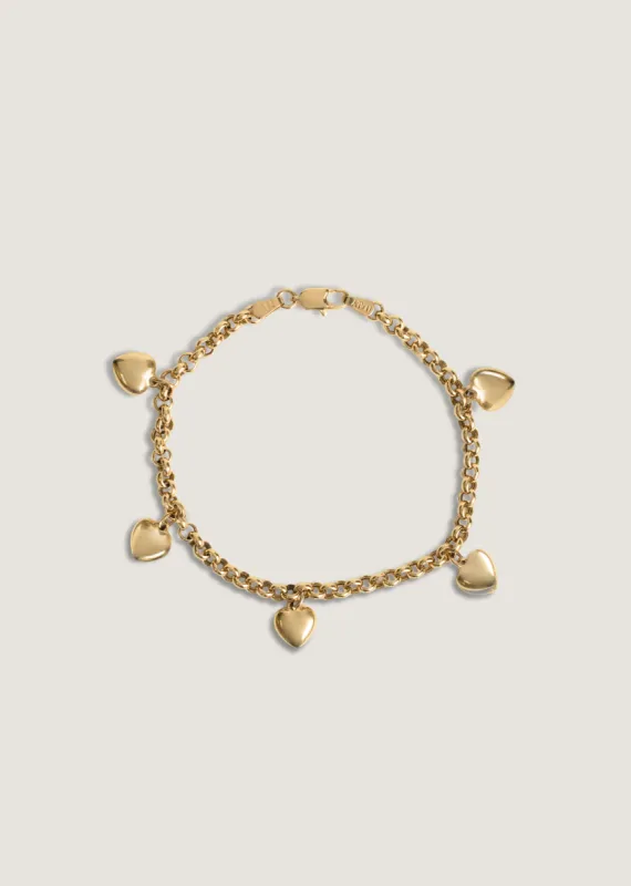 Chemistry Heart Charm Bracelet sold by Kinn