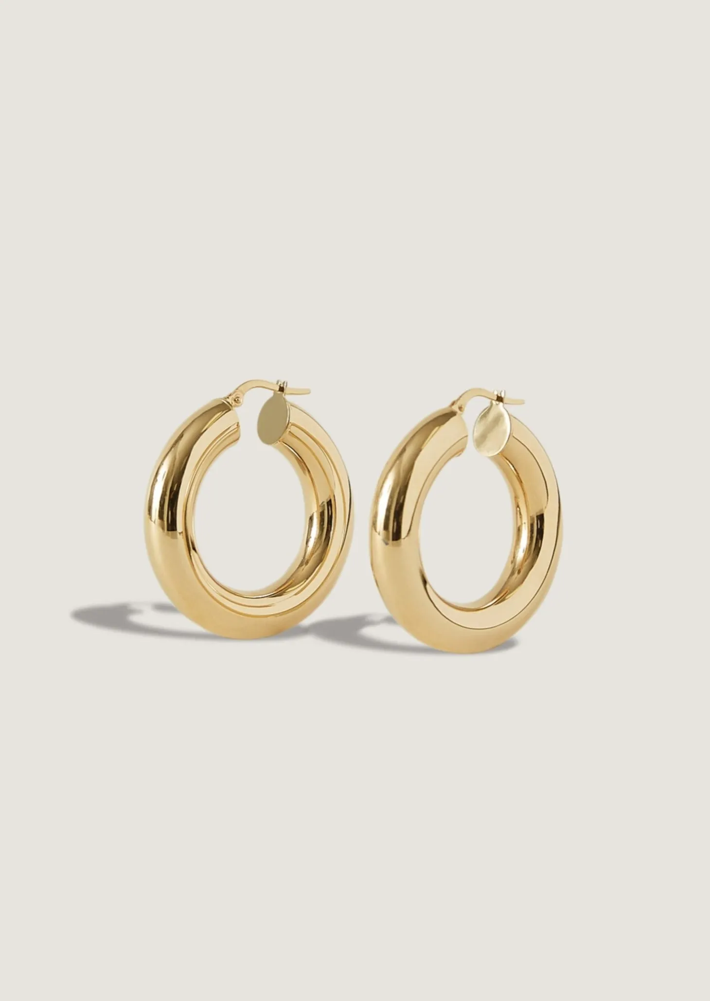 Bold Hoop Earrings Large sold by Kinn