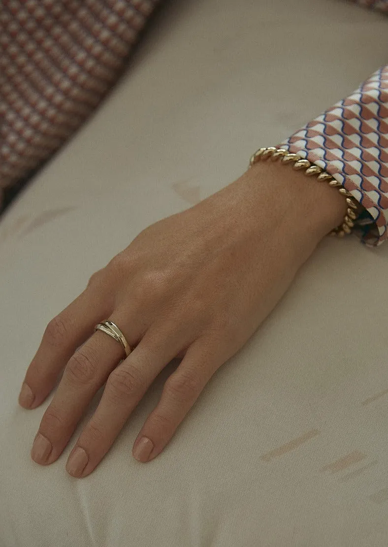 L'Amour Interlocking Ring Gold sold by Kinn product image thumbnail 2