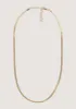 Petite Carter Herringbone Chain Necklace sold by Kinn