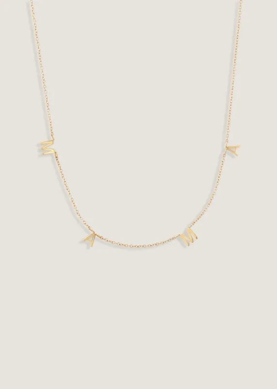 Dear Kaia Initial Necklace sold by Kinn
