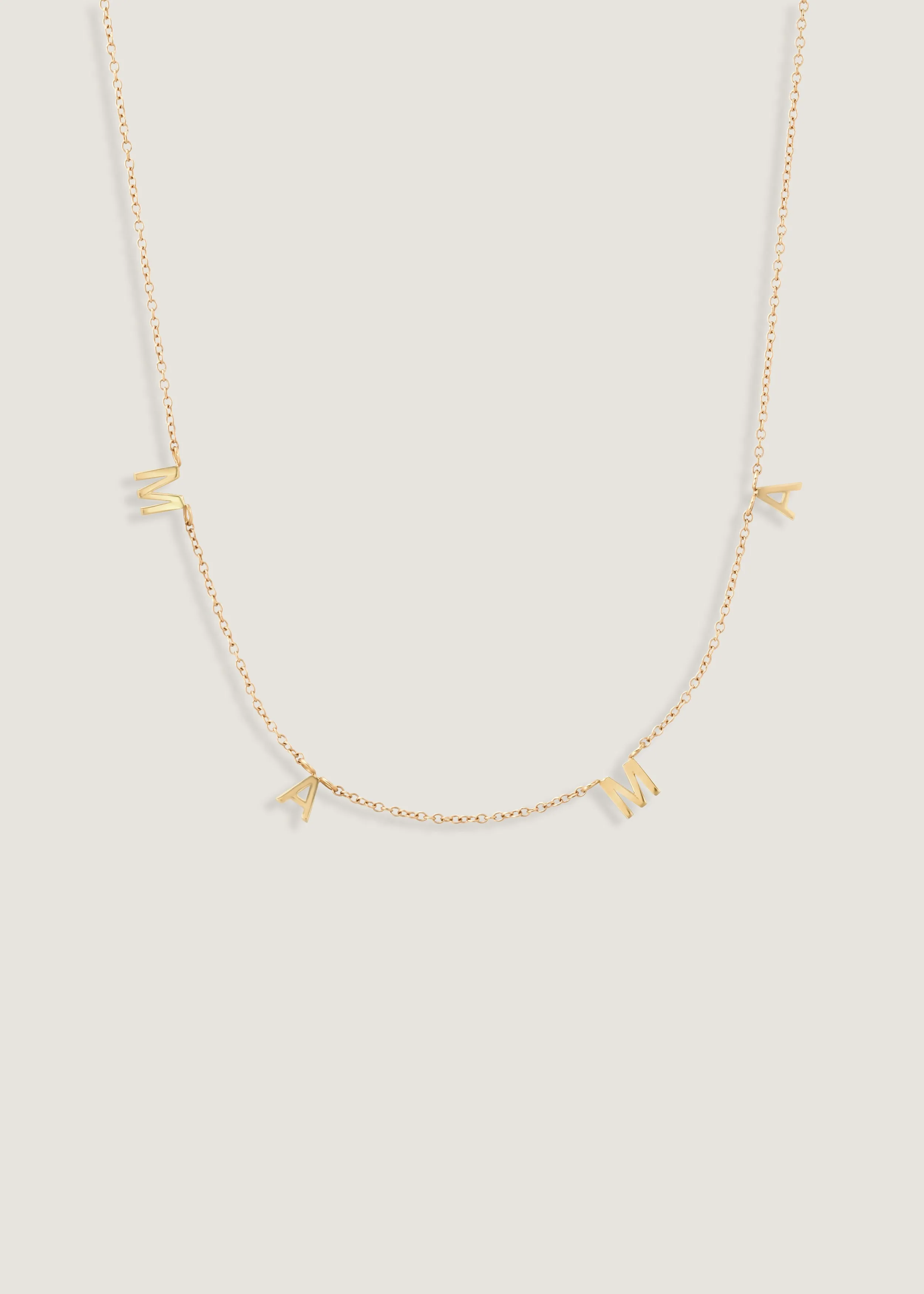 Dear Kaia Initial Necklace sold by Kinn