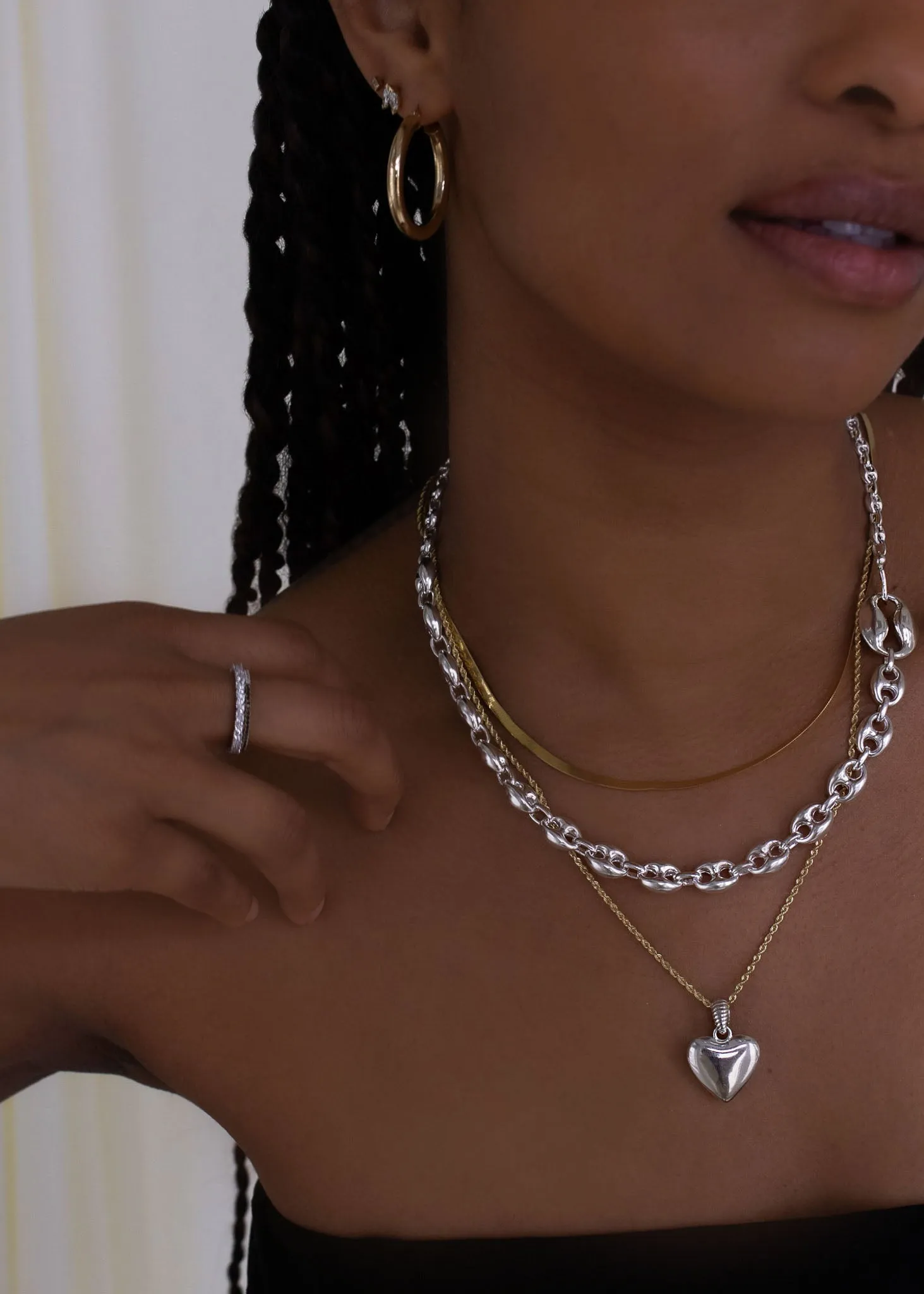 Archive Iris Mariner Chain Necklace Silver sold by Kinn product image thumbnail 4