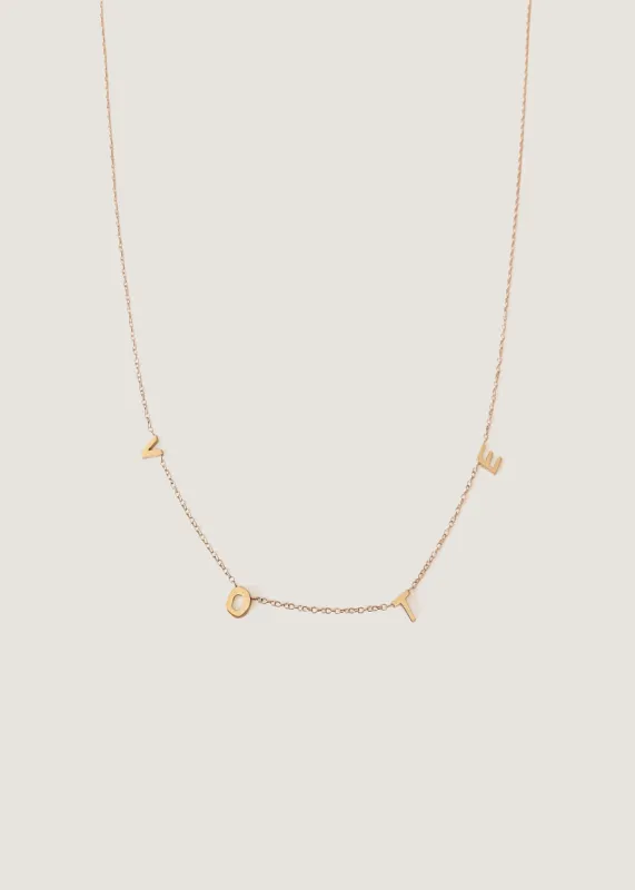 Vote Necklace I sold by Kinn