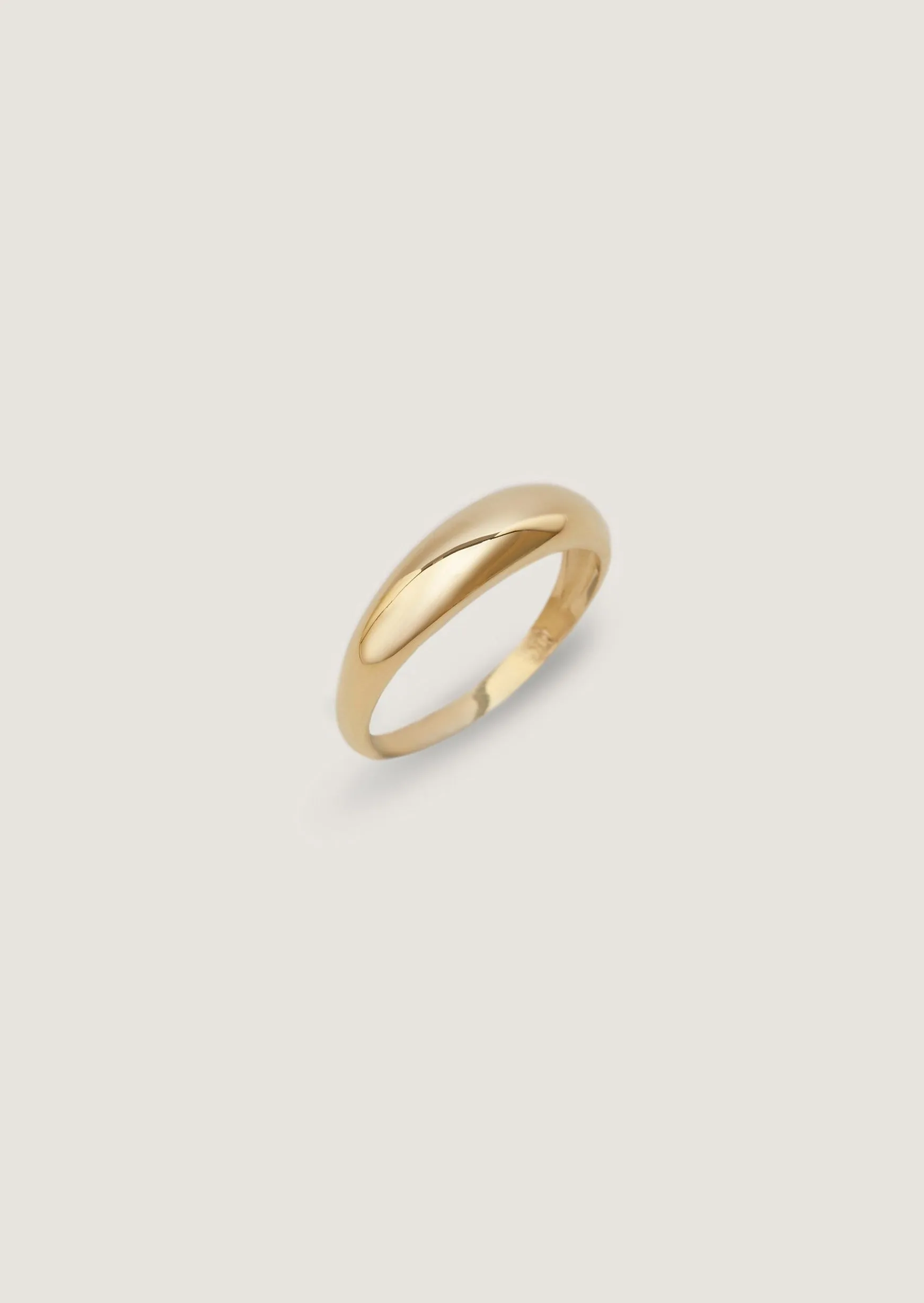 Dare To Love Classic Dome Ring Gold sold by Kinn product image thumbnail 3