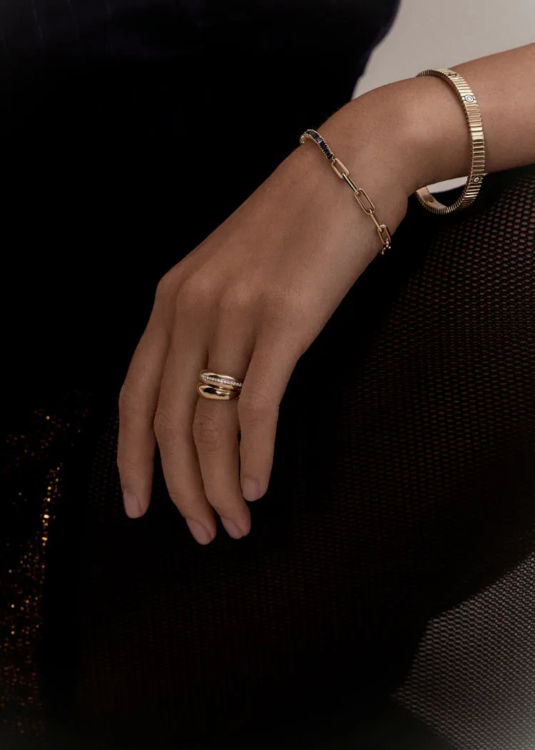 Dare To Love Classic Dome Ring Gold sold by Kinn product image thumbnail 4