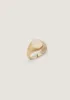 Bold Classic Hollow Signet Ring sold by Kinn