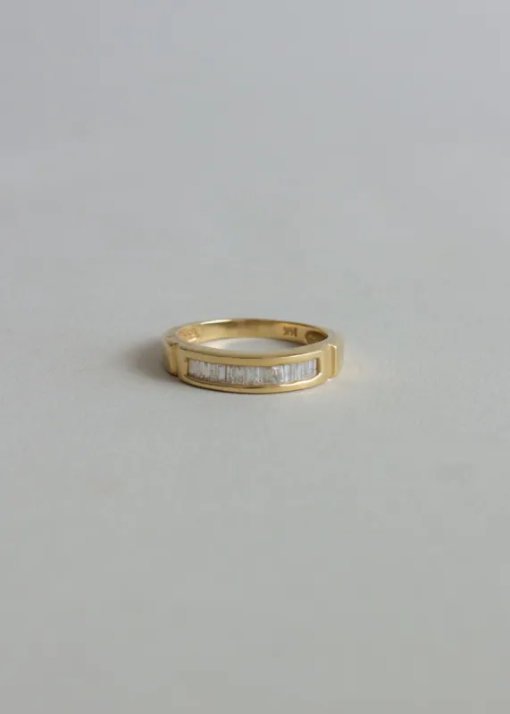Vintage Baguette Diamond Band Ring sold by Kinn