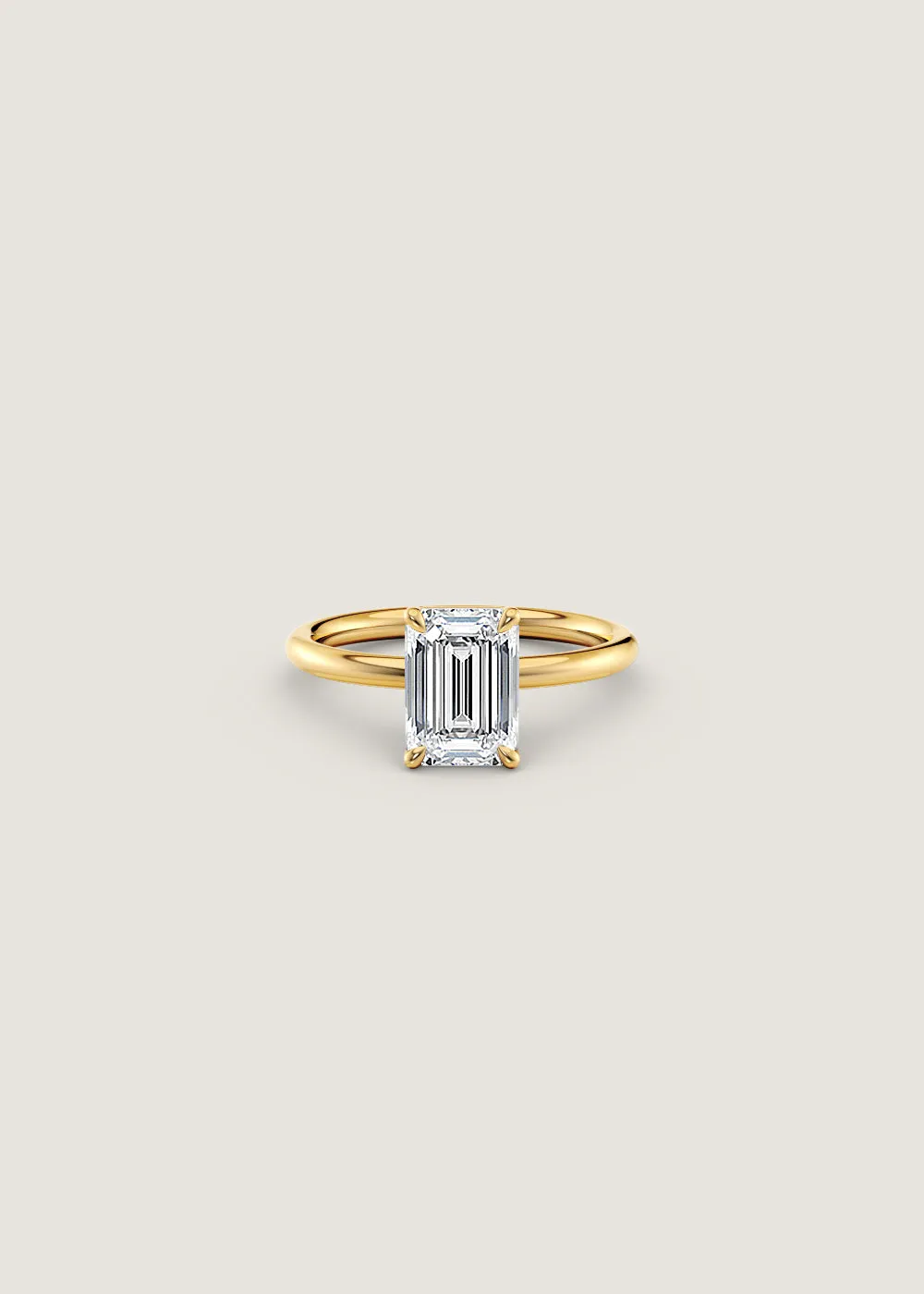 Elizabeth Emerald Ring Natural Diamond sold by Kinn product image thumbnail 4