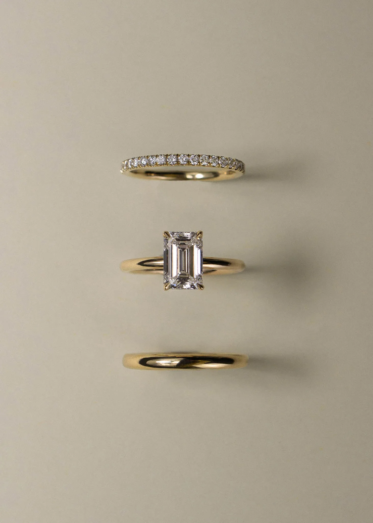 Elizabeth Emerald Ring Natural Diamond sold by Kinn product image thumbnail 2