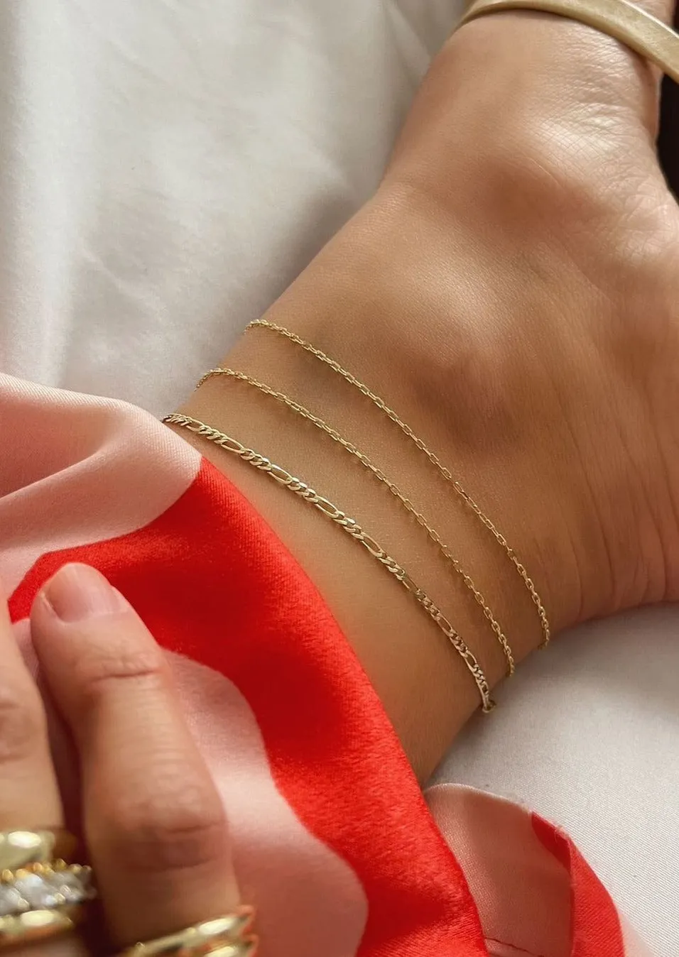 Rolo Chain Anklet sold by Kinn product image thumbnail 2